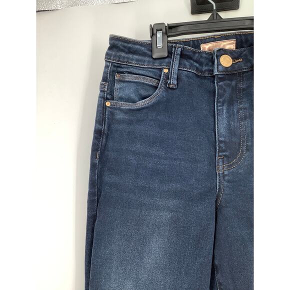 Kut from the Kloth Women's 0 Demulcent Blue Charlize Cigarette Leg Jeans O7-21 - Picture 4 of 8